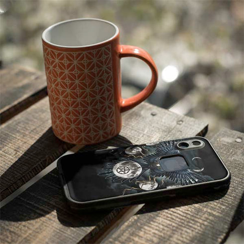 Crow and Moon Phases by Sarah Richter LifeProof Fre iPhone Skin