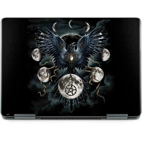 Crow and Moon Phases by Sarah Richter Notebook 9 Pro 13in (2017) Skin