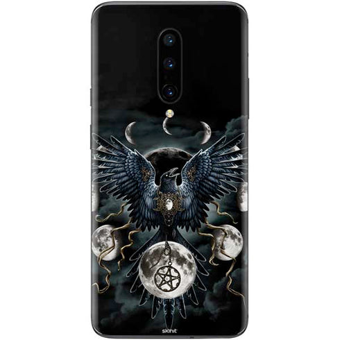 Crow and Moon Phases by Sarah Richter OnePlus 7 Pro Skin