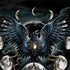 Crow and Moon Phases by Sarah Richter Otterbox Commuter Galaxy Skin