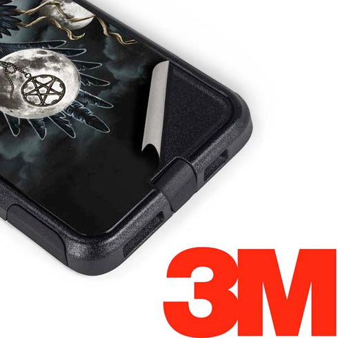 Crow and Moon Phases by Sarah Richter Otterbox Commuter iPhone Skin