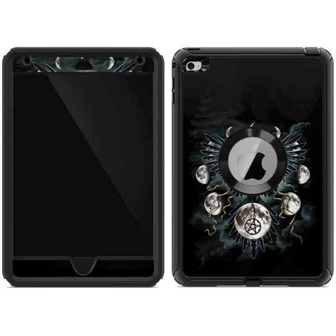 Crow and Moon Phases by Sarah Richter Otterbox Defender iPad Skin