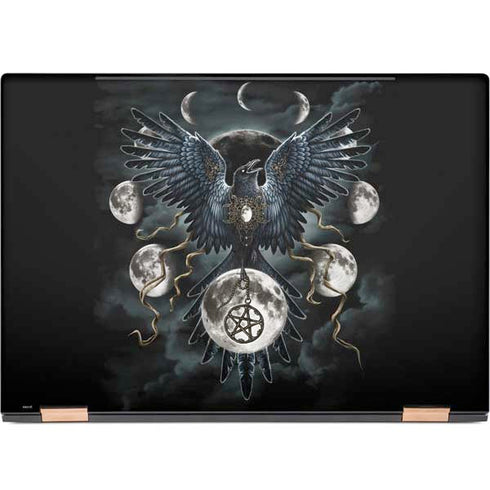 Crow and Moon Phases by Sarah Richter HP Spectre Skin
