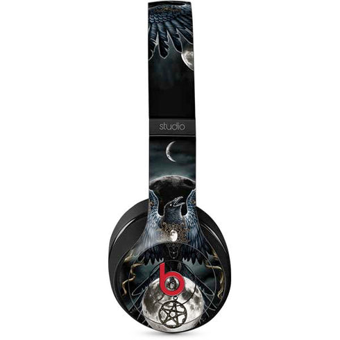 Crow and Moon Phases by Sarah Richter Studio Wireless Skin