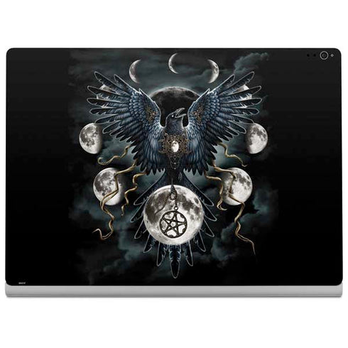 Crow and Moon Phases by Sarah Richter Surface Book 2 15in Skin