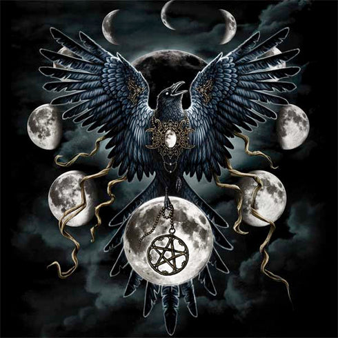 Crow and Moon Phases by Sarah Richter Surface Book 2 15in Skin