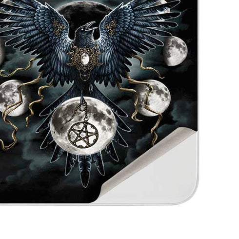 Crow and Moon Phases by Sarah Richter Surface Duo Skin