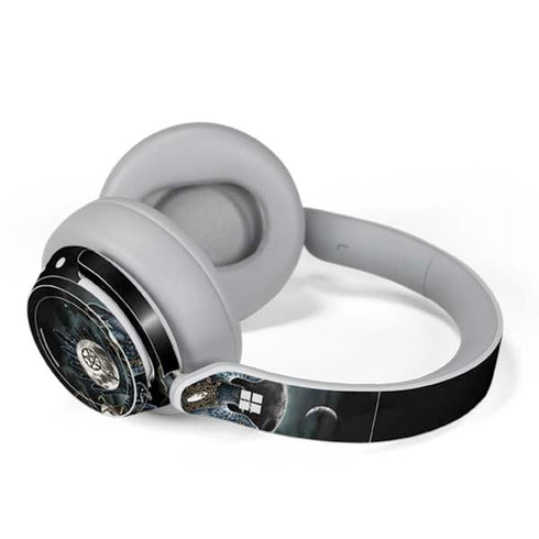 Crow and Moon Phases by Sarah Richter Surface Headphones Skin