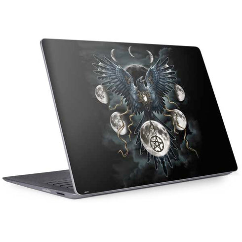 Crow and Moon Phases by Sarah Richter Surface Laptop 2 Skin