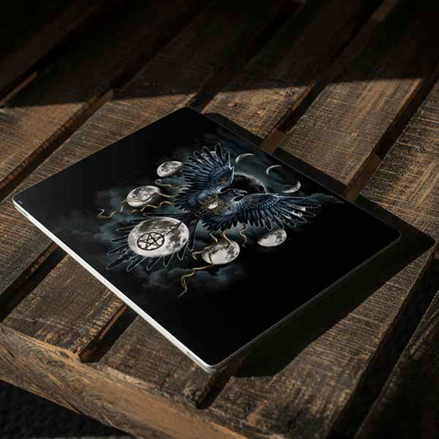 Crow and Moon Phases by Sarah Richter Surface Laptop 2 Skin