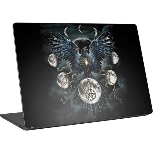 Crow and Moon Phases by Sarah Richter Surface Laptop 4 15in Skin