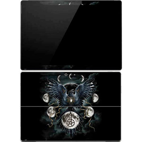 Crow and Moon Phases by Sarah Richter Surface Pro 4 Skin