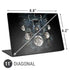Crow and Moon Phases by Sarah Richter Universal Laptop 11in (8.8 x 6.2in) Skin
