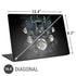 Crow and Moon Phases by Sarah Richter Universal Laptop 16.6in (13.4 x 9.7in) Skin