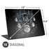 Crow and Moon Phases by Sarah Richter Universal Laptop 16in (13 x 9.4in) Skin