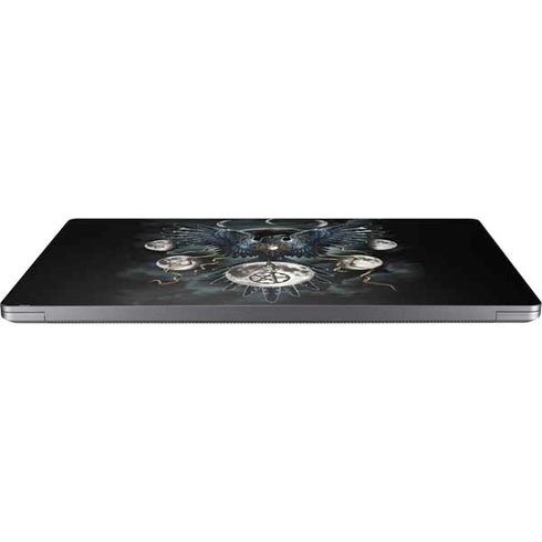Crow and Moon Phases by Sarah Richter Universal Laptop 16in (13 x 9.4in) Skin