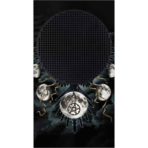 Crow and Moon Phases by Sarah Richter Xbox Series S Console Skin
