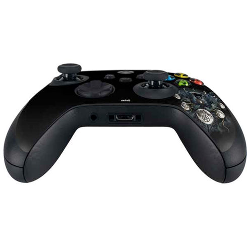 Crow and Moon Phases by Sarah Richter Xbox Series X Controller Skin