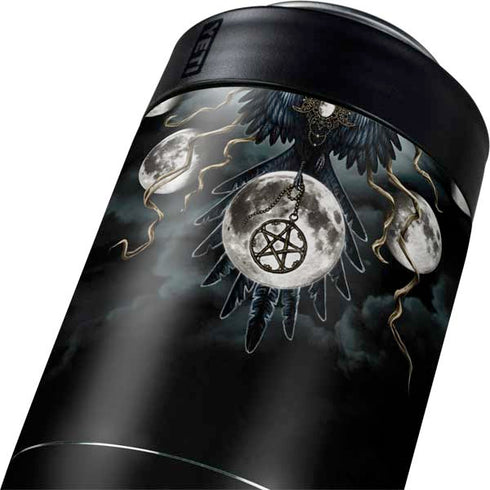Crow and Moon Phases by Sarah Richter Yeti Colster Can Insulator Skin
