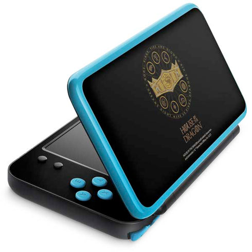 HBO House of the Dragon Crown and Sigils Nintendo 2DS XL (2017) Skin