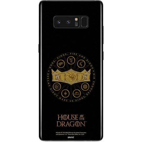 HBO House of the Dragon Crown and Sigils Galaxy Note 8 Skin