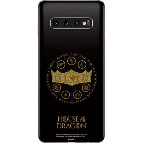 HBO House of the Dragon Crown and Sigils Galaxy S10 Skin
