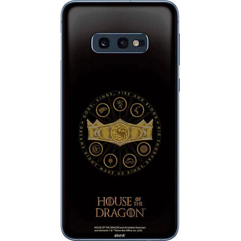 HBO House of the Dragon Crown and Sigils Galaxy S10e Skin
