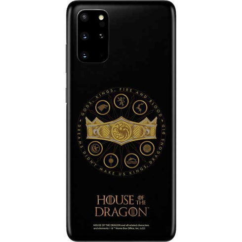 HBO House of the Dragon Crown and Sigils Galaxy S20 Plus Skin