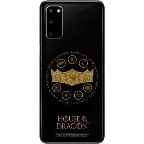 HBO House of the Dragon Crown and Sigils Galaxy S20 Skin