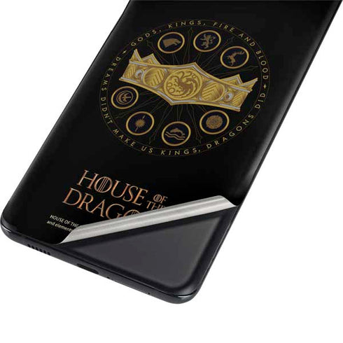 HBO House of the Dragon Crown and Sigils Galaxy S21 5G Skin