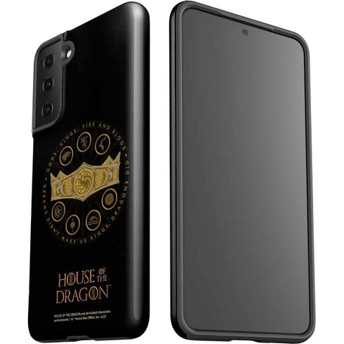 HBO House of the Dragon Crown and Sigils Galaxy S21 Plus 5G Pro Case