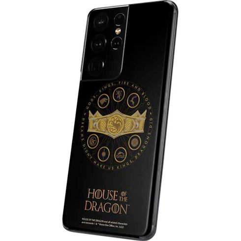 HBO House of the Dragon Crown and Sigils Galaxy S21 Ultra 5G Skin