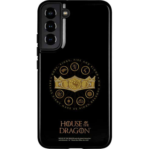 HBO House of the Dragon Crown and Sigils Galaxy S22 Plus Pro Case