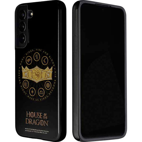 HBO House of the Dragon Crown and Sigils Galaxy S22 Plus Pro Case