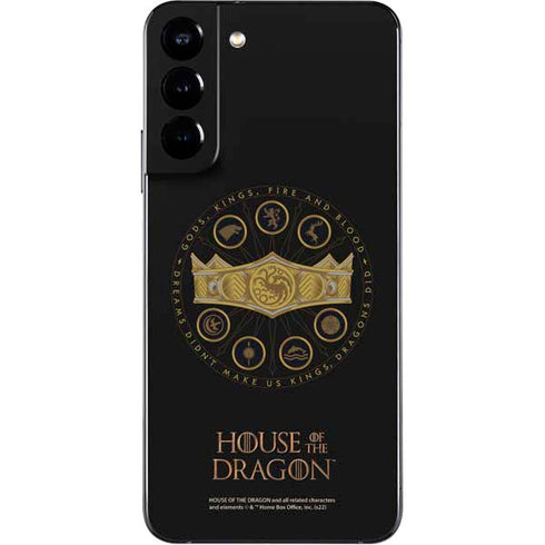 HBO House of the Dragon Crown and Sigils Galaxy S22 Plus Skin