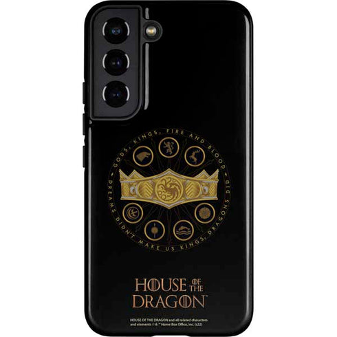HBO House of the Dragon Crown and Sigils Galaxy S22 Pro Case