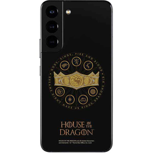 HBO House of the Dragon Crown and Sigils Galaxy S22 Skin