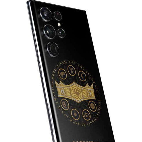HBO House of the Dragon Crown and Sigils Galaxy S22 Ultra Skin