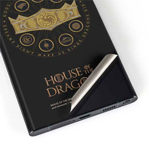 HBO House of the Dragon Crown and Sigils Galaxy S22 Ultra Skin