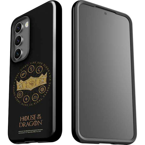 HBO House of the Dragon Crown and Sigils Galaxy S23 Pro Case
