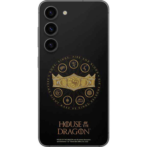 HBO House of the Dragon Crown and Sigils Galaxy S23 Skin