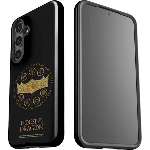 HBO House of the Dragon Crown and Sigils Galaxy S24 Plus Impact Case