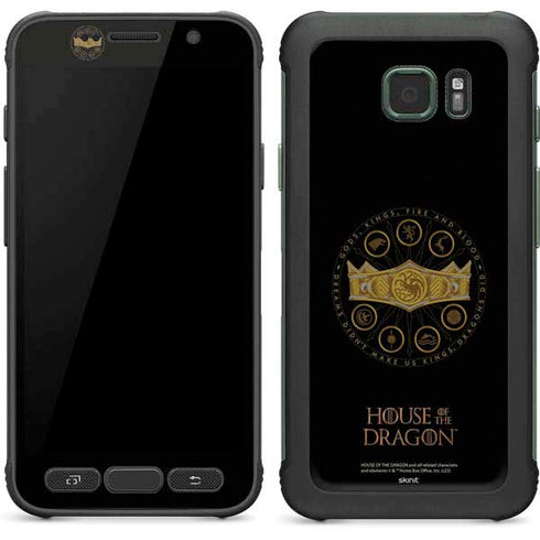HBO House of the Dragon Crown and Sigils Galaxy S7 Active Skin