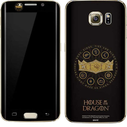 HBO House of the Dragon Crown and Sigils Galaxy S7 Edge Skin