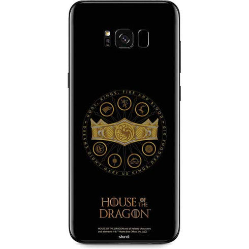 HBO House of the Dragon Crown and Sigils Galaxy S8 Plus Skin