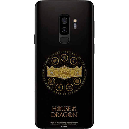 HBO House of the Dragon Crown and Sigils Galaxy S9 Plus Skin