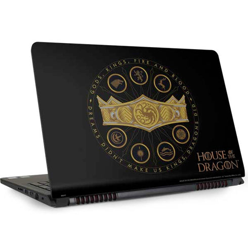 HBO House of the Dragon Crown and Sigils Dell Inspiron Skin
