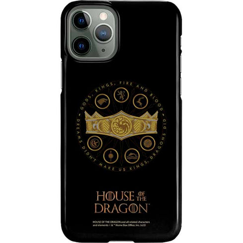 HBO House of the Dragon Crown and Sigils iPhone 11 Pro Lite Case