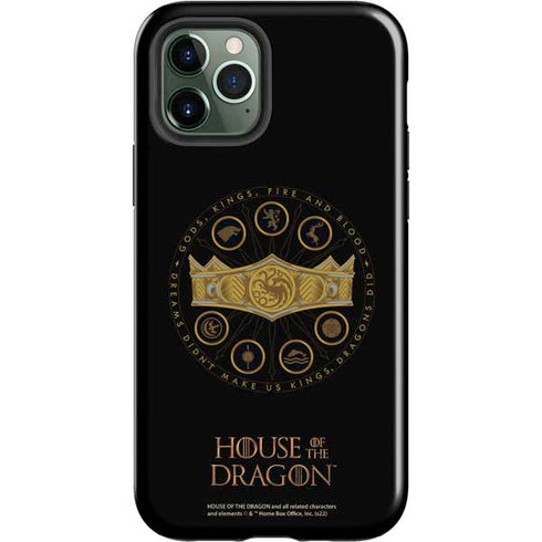 HBO House of the Dragon Crown and Sigils iPhone 12 Pro Impact Case