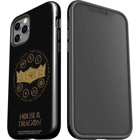 HBO House of the Dragon Crown and Sigils iPhone 12 Pro Impact Case